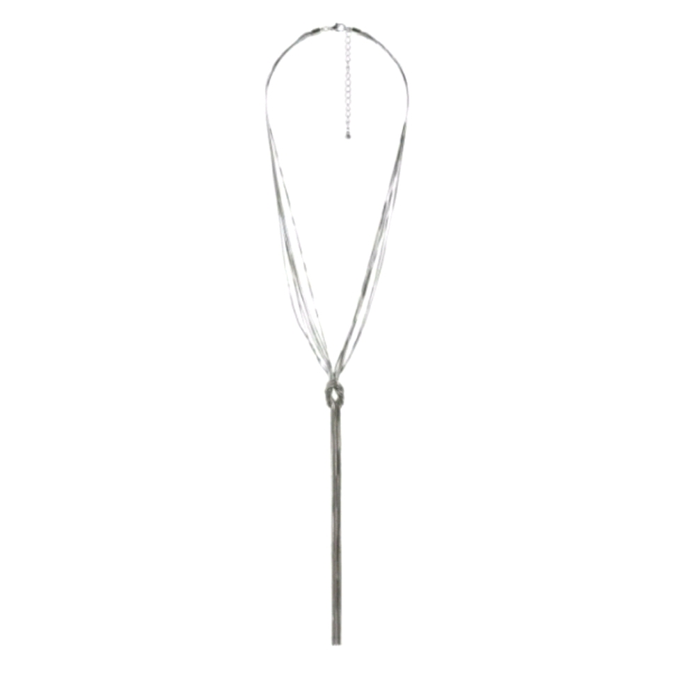 NWT Bancroft knotted lariat necklace